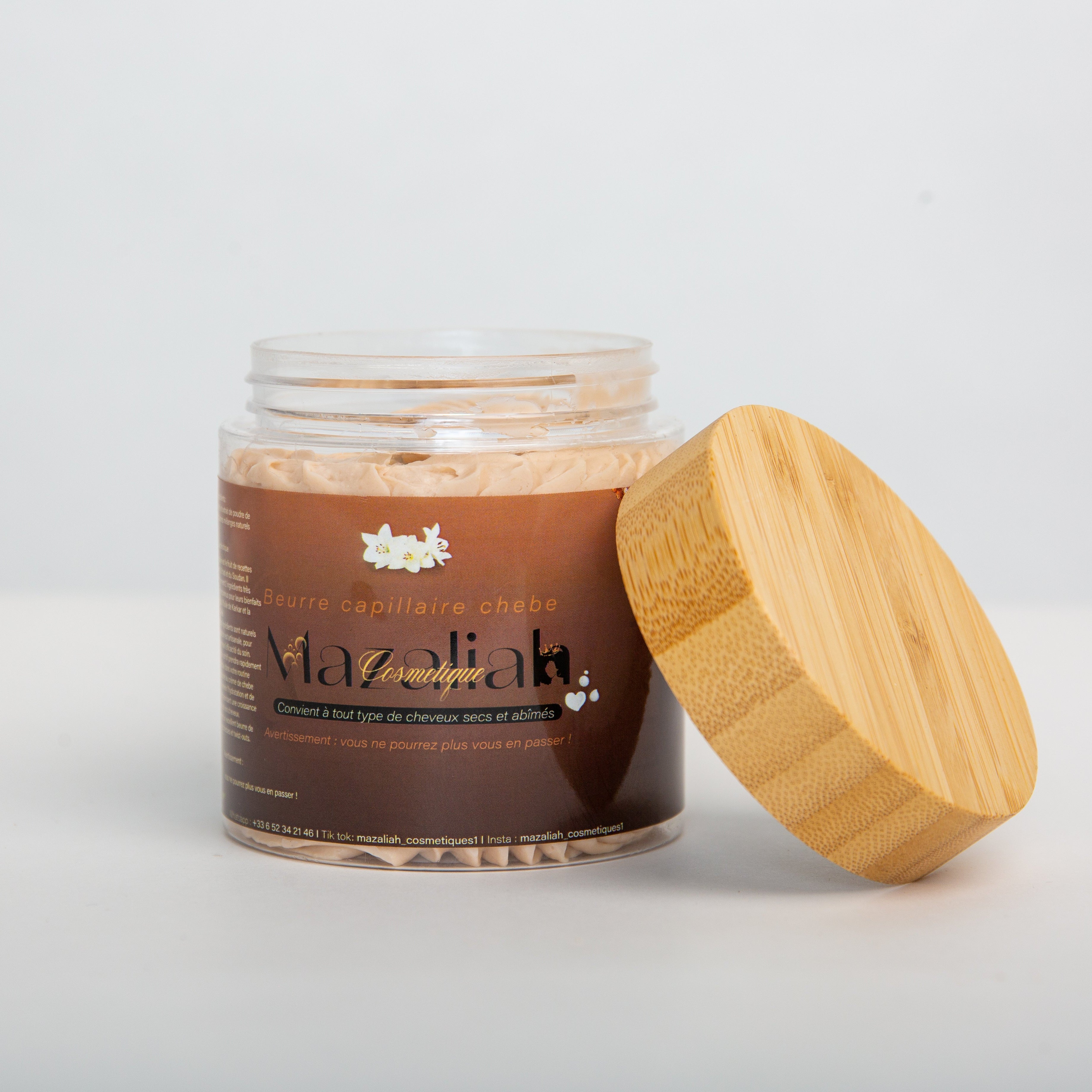 Crème chantilly au chébé — Hydratation scellée, définition parfaite