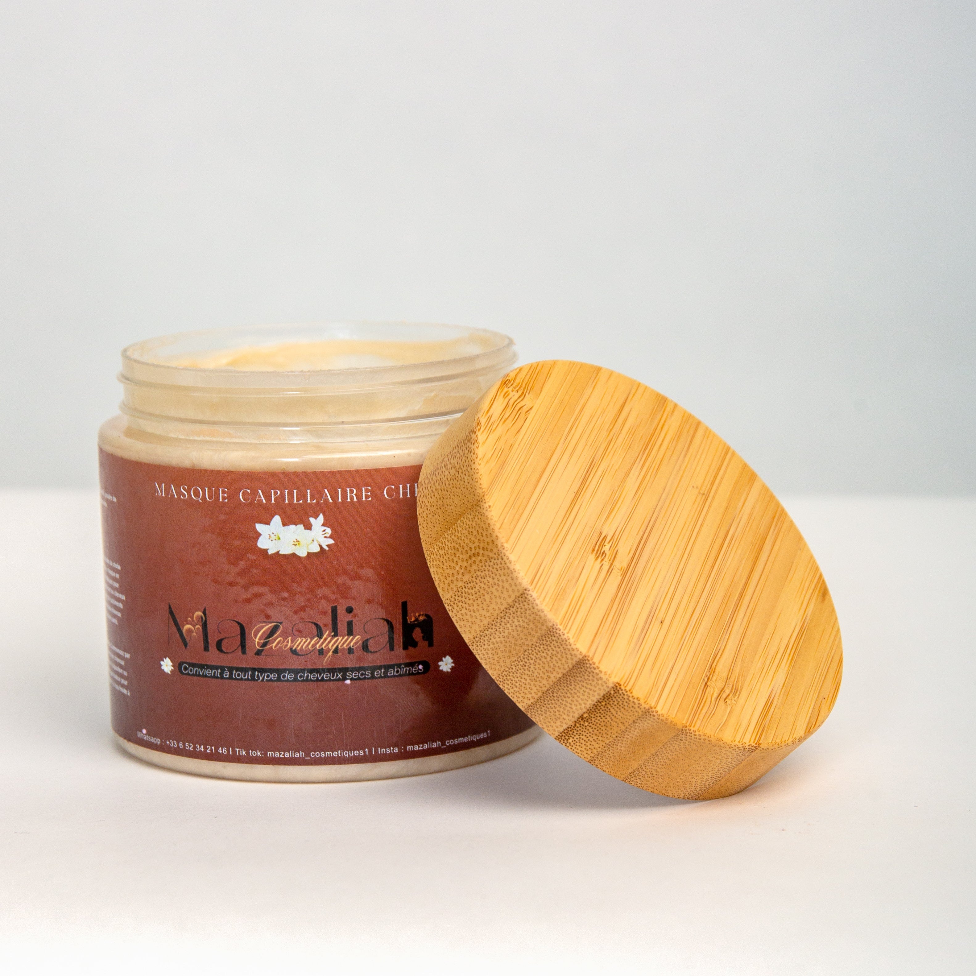 Masque capillaire chébé — Nourrit en profondeur, facilite le démêlage